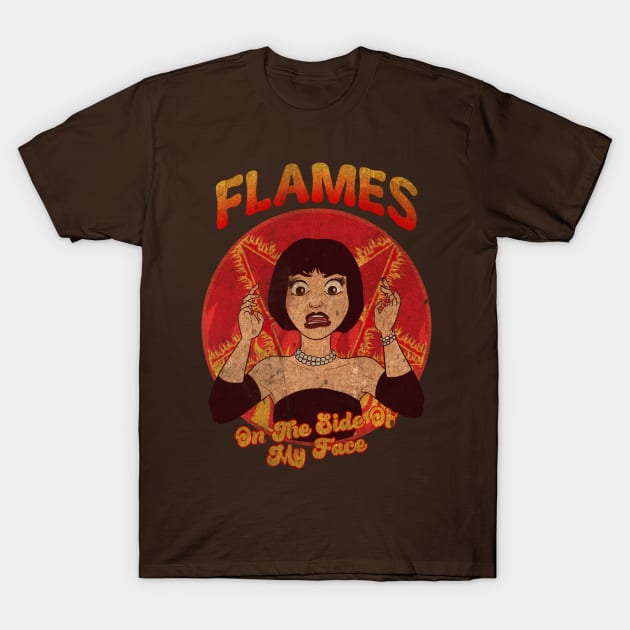 flames clue vintage T-Shirt by seasoning miwon podcast